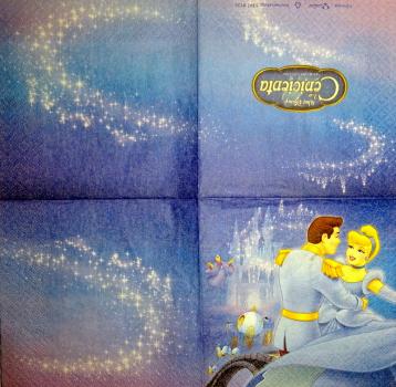 244 Mädchen - 2-lagig - Disney Cinderella - CS